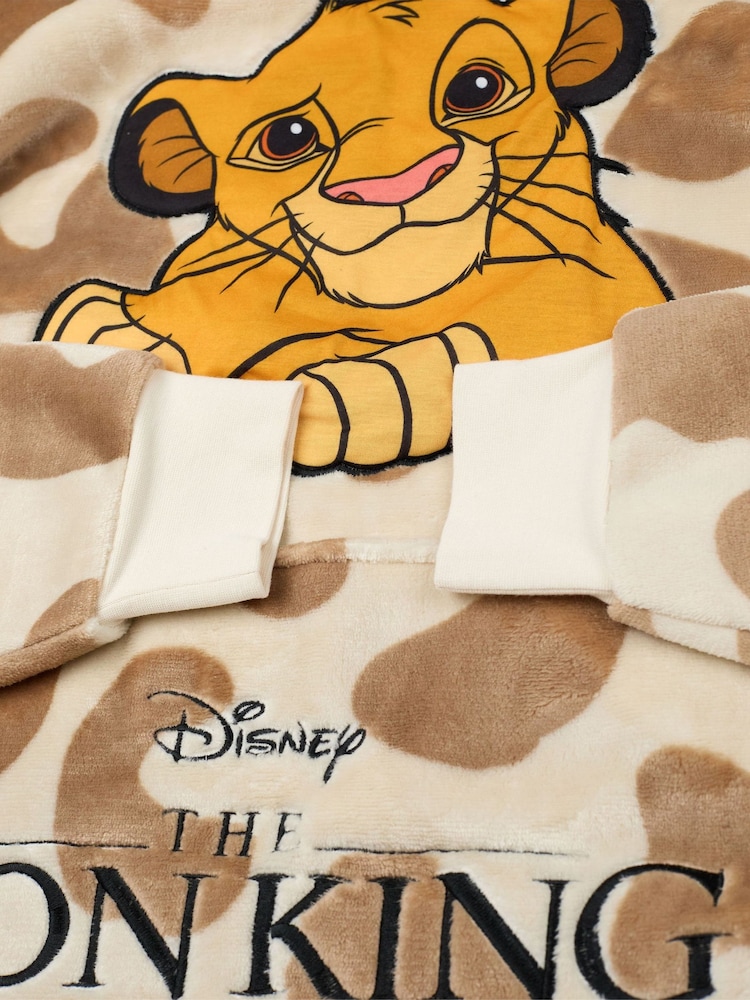 Sudadera tipo manta con diseño de El Rey León de Disney para mujer de Vanilla Underground - Imagen 6 de 6