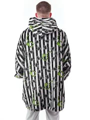 Vanilla Underground Black Unisex Beetle Juice Adults Blanket Hoodie - Image 2 of 6