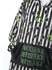 Vanilla Underground Black Unisex Beetle Juice Adults Blanket Hoodie - Image 3 of 6