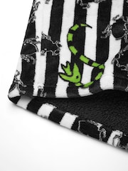 Vanilla Underground Black Unisex Beetle Juice Adults Blanket Hoodie - Image 5 of 6