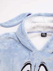 Vanilla Underground Blue Womens Disney Winnie The Pooh Blanket Hoodie - Image 3 of 6