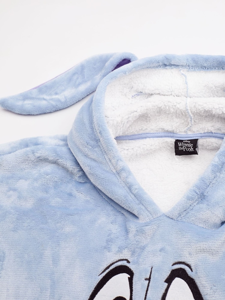 Vanilla Underground Blue Womens Disney Winnie The Pooh Blanket Hoodie - Image 3 of 6