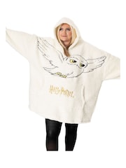 Vanilla Underground Cream Womens Harry Potter Blanket Hoodie - Image 1 of 8