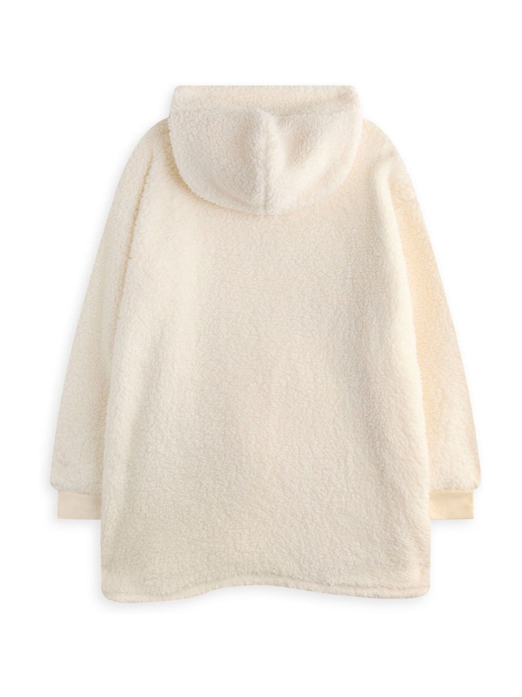 Vanilla Underground Cream Womens Harry Potter Blanket Hoodie - Image 4 of 8