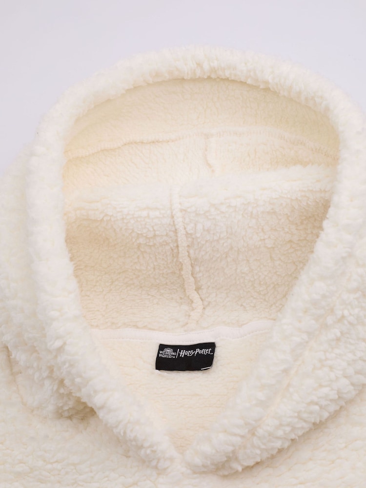 Vanilla Underground Cream Womens Harry Potter Blanket Hoodie - Image 5 of 8
