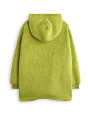 Vanilla Underground Green Kids Unisex The Grinch Blanket Hoodie - Image 2 of 6