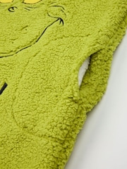 Vanilla Underground Green Kids Unisex The Grinch Blanket Hoodie - Image 3 of 6