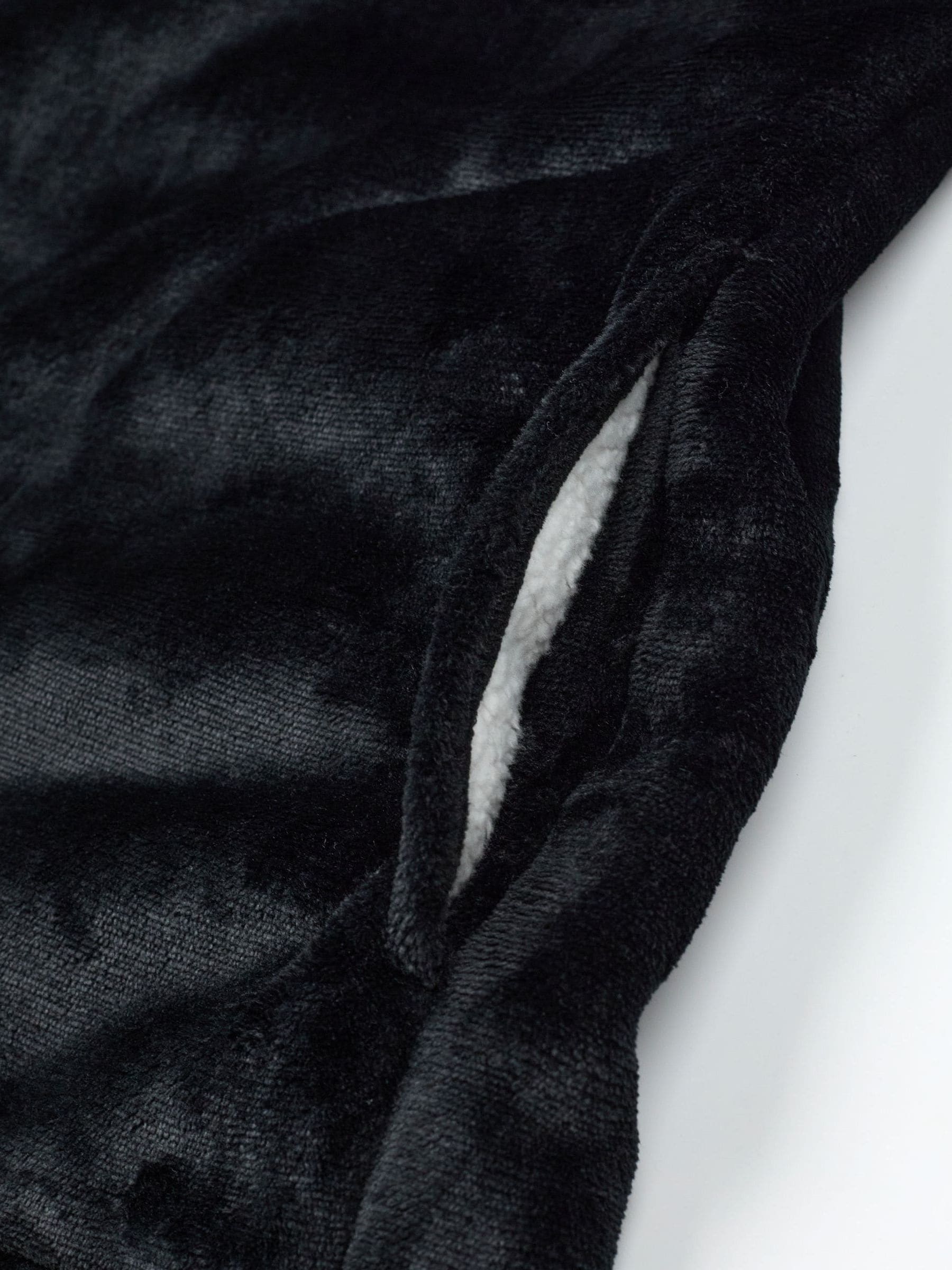 Buy Vanilla Underground Black Mens Venom Blanket Hoodie from the