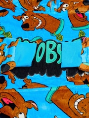 Vanilla Underground Blue Mens Scooby Doo Blanket Hoodie - Image 5 of 6