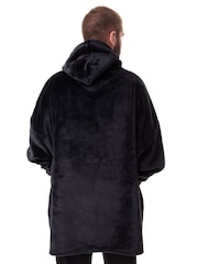 Vanilla Underground Black Mens WWE Blanket Hoodie - Image 2 of 5