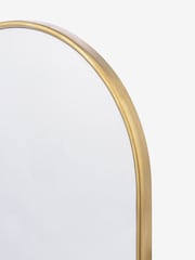 Laura Ashley Polished Brass Roughton Mirror - Image 2 of 4