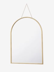 Laura Ashley Polished Brass Roughton Mirror - Image 3 of 4