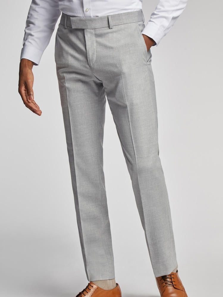 Antique Rogue Grey Plain Reg Trousers - Image 1 of 1