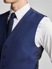 Antique Rogue Blue Slim Sb5 Waistcoat - Image 2 of 2