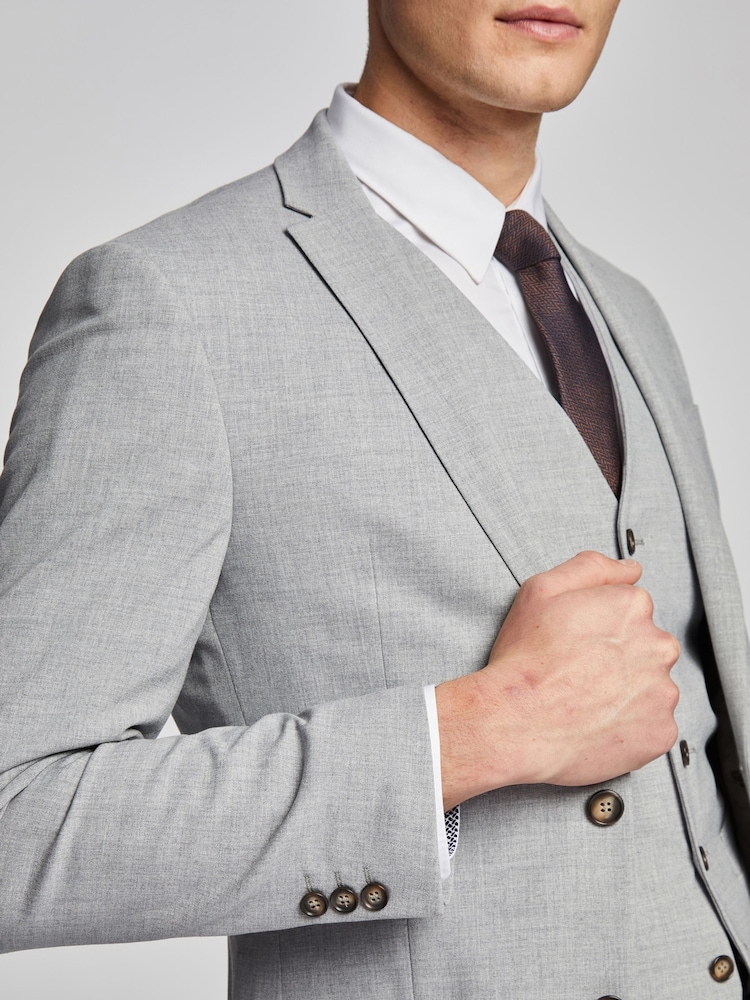 Veste skinny Antique Rogue unie - Image 4 of 5