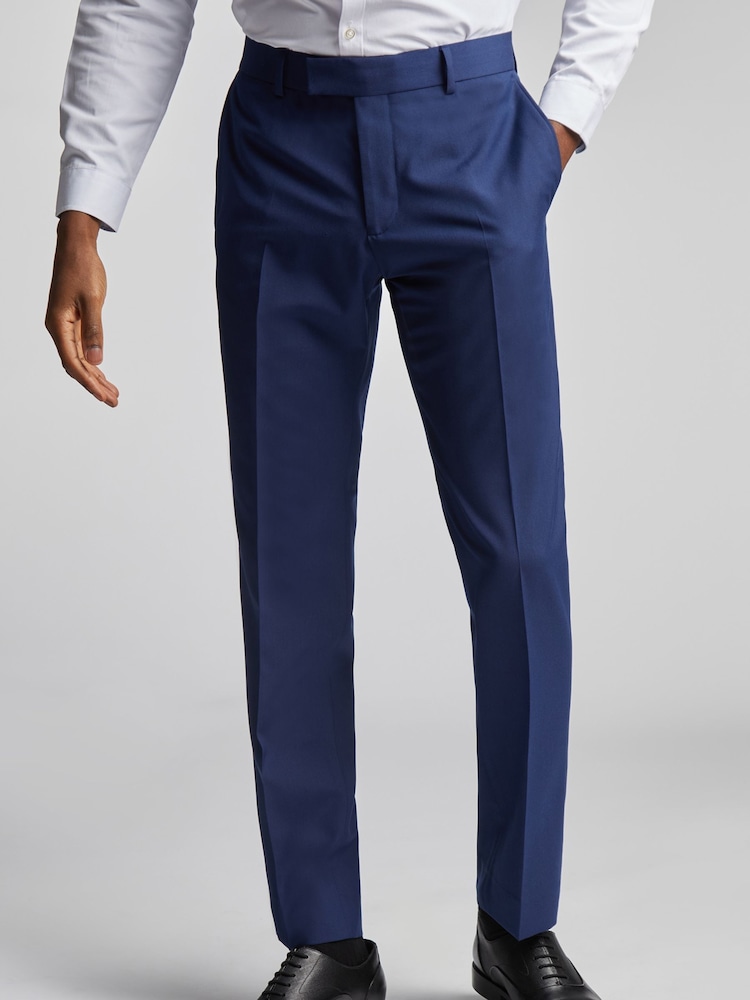 Antique Rogue Blue Bright Tailored Trousers - Image 1 of 2