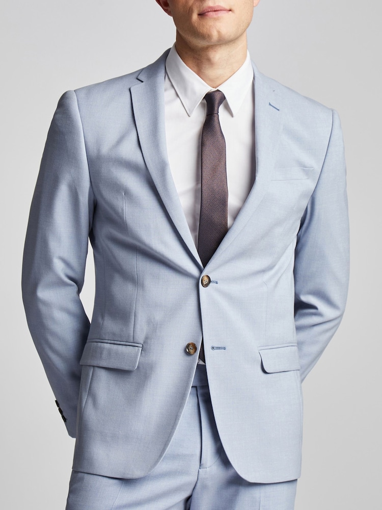 Antique Rogue Blue Cloud Skinny Jacket - Image 1 of 5