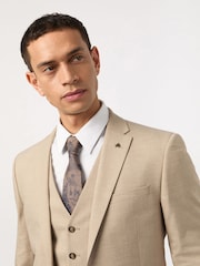 Antique Rogue Cream Slim Plain Jacket - Image 5 of 5