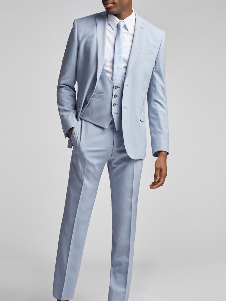 Antique Rogue Blue Cloud Tailored Jacket - Image 2 of 7