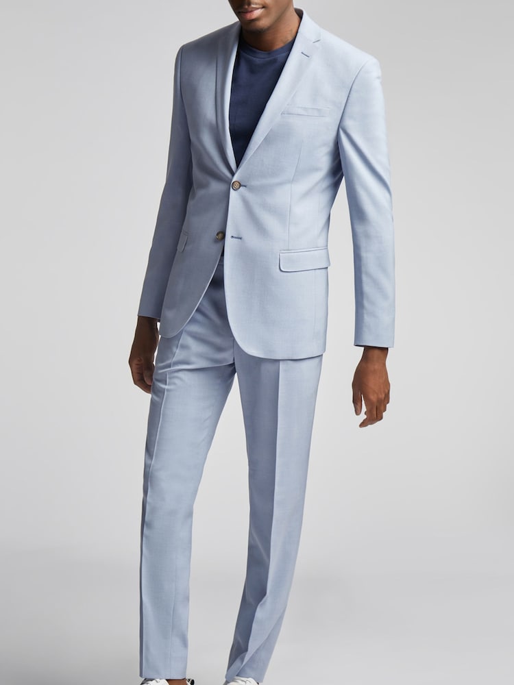 Antique Rogue Blue Cloud Tailored Jacket - Image 6 of 7