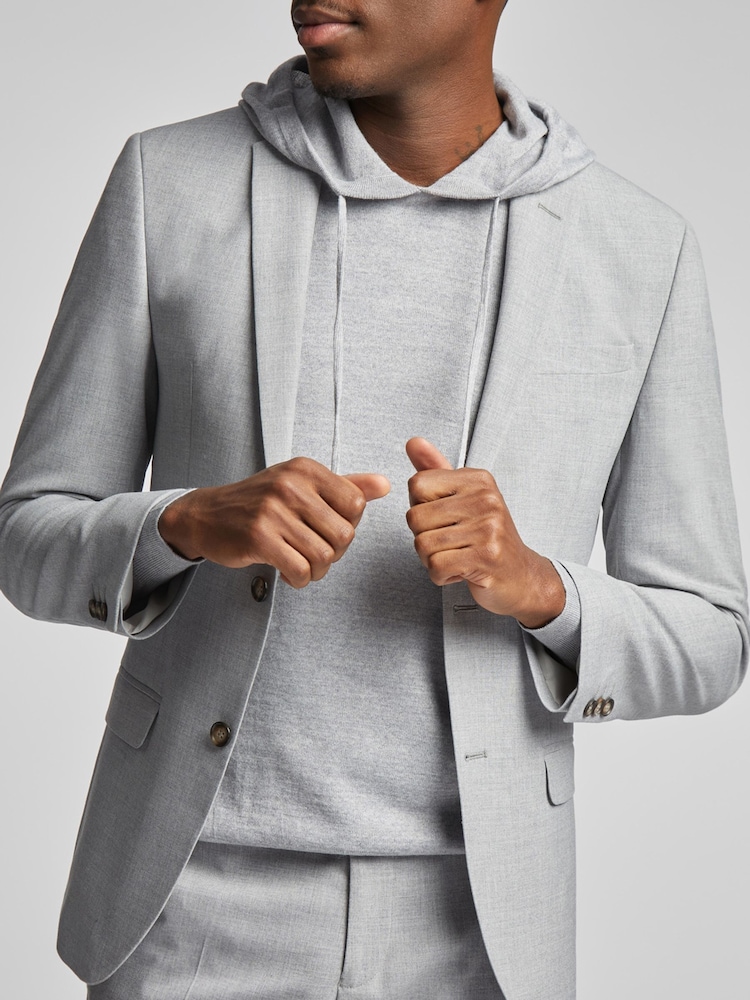 Antique Rogue Grey Plain Tailored Jacket - Image 1 of 5