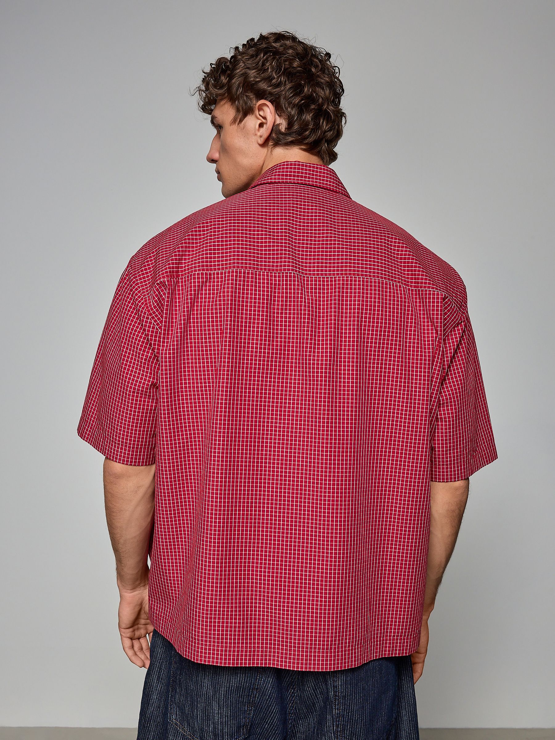 Buy Red Grid Check Short Sleeve Shirt from Next USA