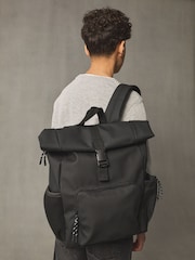 Negro - Mochila con parte superior enrollada - Imagen 1 de 11