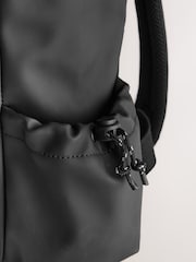 Negro - Mochila con parte superior enrollada - Imagen 9 de 11