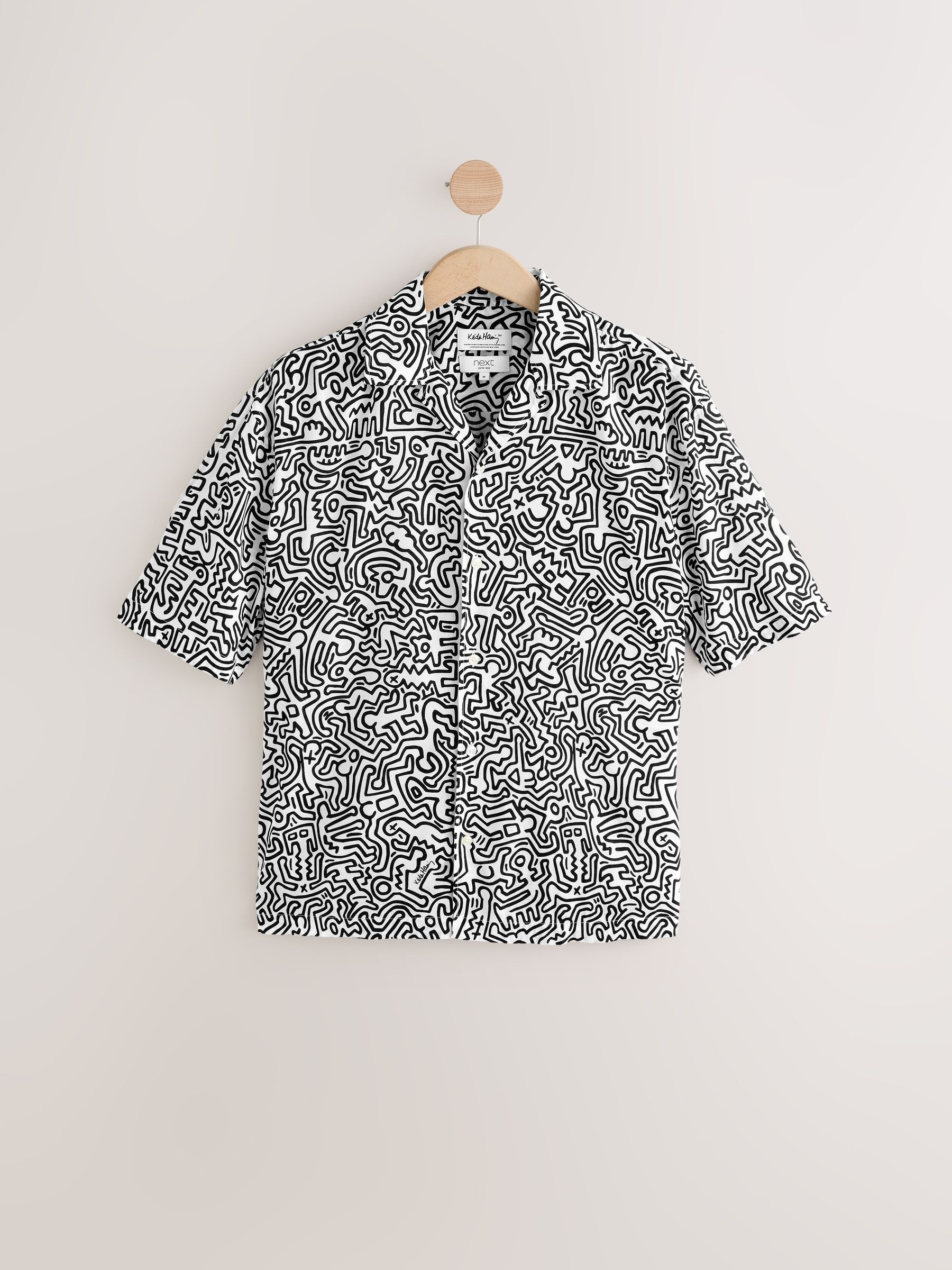 Santamaria 様用　日本未入荷keith haring Shoe Palace SP x Keith Haring 88 Mens Short Sleeve Shirt