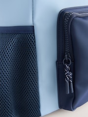Blue - Roll Top Backpack - Image 5 of 5