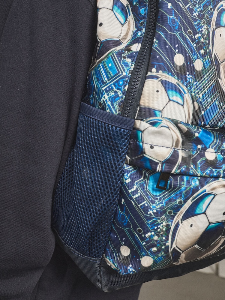 Azul fútbol - Mochila - Imagen 8 de 8 Azul fútbol - Mochila - Imagen 8 de 8