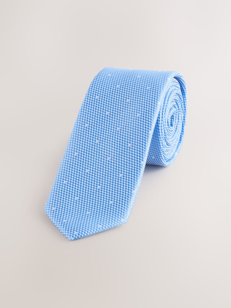 Blue Dot Tie (1-16yrs) - Image 1 of 4