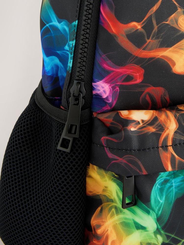 Bright Marble Print Backpack - Image 5 of 5