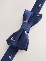 Navy Sailboat Bow Tie (1-16yrs) - Image 1 of 2
