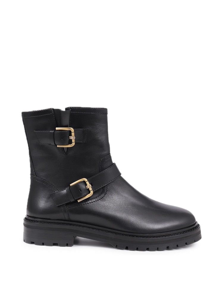 Črna gležnjarji Jones Bootmaker Noosa Chunky Biker - Slika 1 iz 6 Črna gležnjarji Jones Bootmaker Noosa Chunky Biker - Slika 1 iz 6