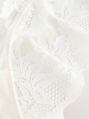Pink/Green/Cream Lace Knickers 3 Pack - Image 12 of 12