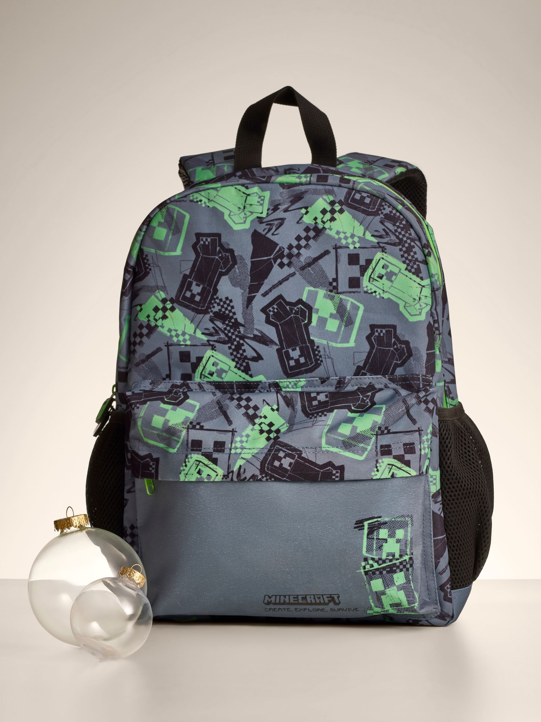 Buy Creeper Print Minecraft Backpack from the Next UK online shop