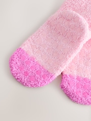 Pink Unicorn Christmas Cosy Ankle Socks - Image 3 of 3