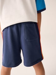 Little Bird by Jools Oliver Blue/White Top and Short Set - Image 9 of 13
