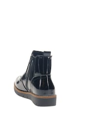 Pavers Black Wide-Fit Ankle Boots - Image 3 of 5