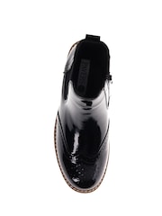 Pavers Black Wide-Fit Ankle Boots - Image 4 of 5