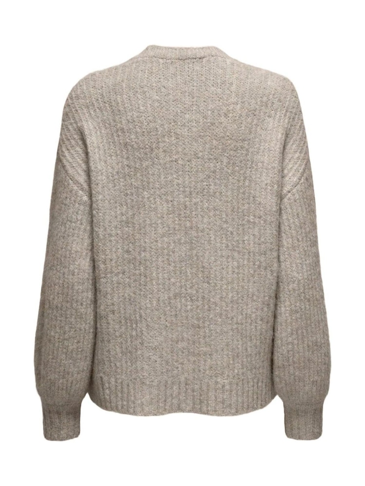 ONLY Curve Brown Cosy Open Knitted Cardigan - Image 3 of 3 ONLY Curve Brown Cosy Open Knitted Cardigan - Image 3 of 3