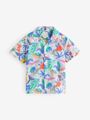 Little Bird by Jools Oliver White Rainbow Safari Shirt - Image 6 of 7
