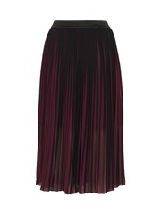 Kaffe Red KAlarke Elastic Waist Midi Skirt - Image 5 of 5
