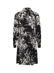 Kaffe KAisa Above Knee Long Sleeve Shirt Dress - Image 5 of 5