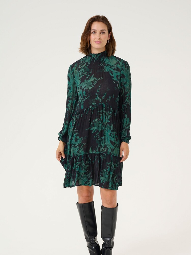 Kaffe Karikka Long Sleeves High Neck Dress - Image 2 of 4
