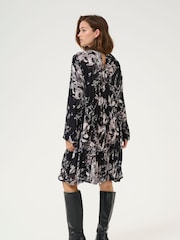 Kaffe Karikka Long Sleeves High Neck Dress - Image 3 of 4
