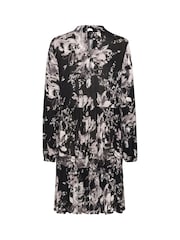 Kaffe Karikka Long Sleeves High Neck Dress - Image 4 of 4