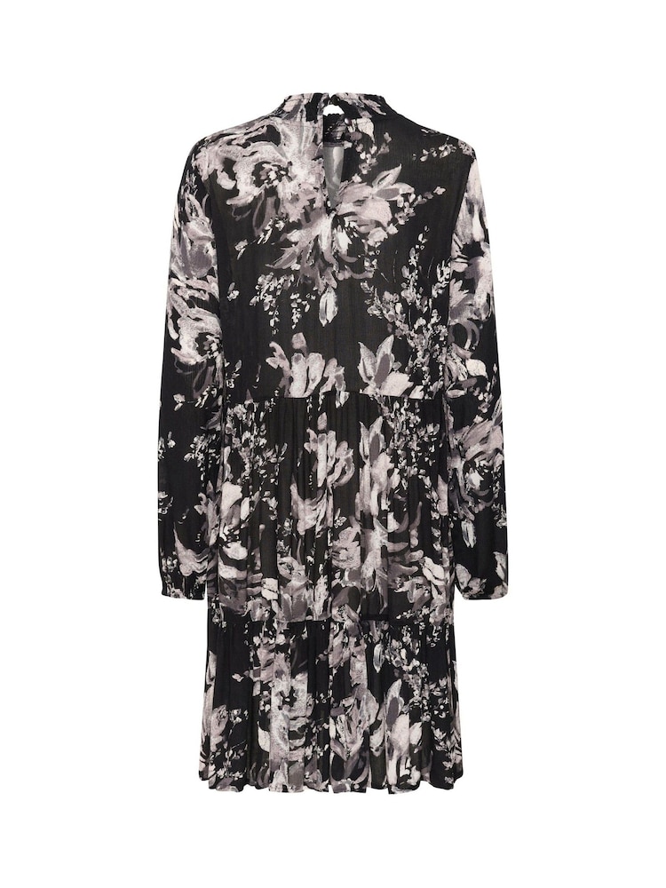 Kaffe Karikka Long Sleeves High Neck Dress - Image 4 of 4