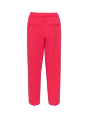 Kaffe Kasakura HW Cropped Relaxed Fit High Waist Length Regular Leg Trousers - Image 5 of 5